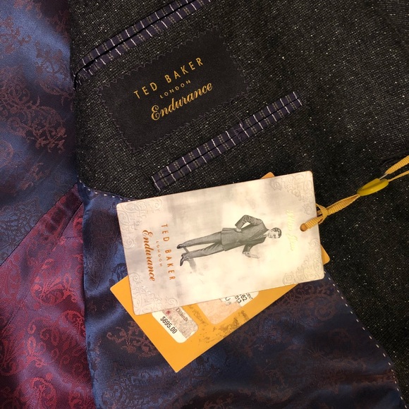 ***SOLD*** TED BAKER LONDON NWT Galaxy Gray - Picture 2 of 8